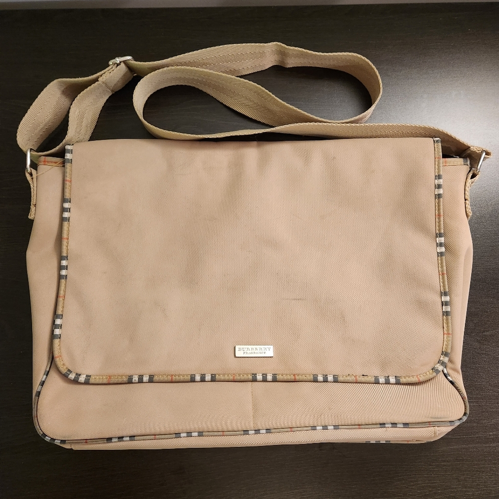 Burberry Tan Messenger Bag